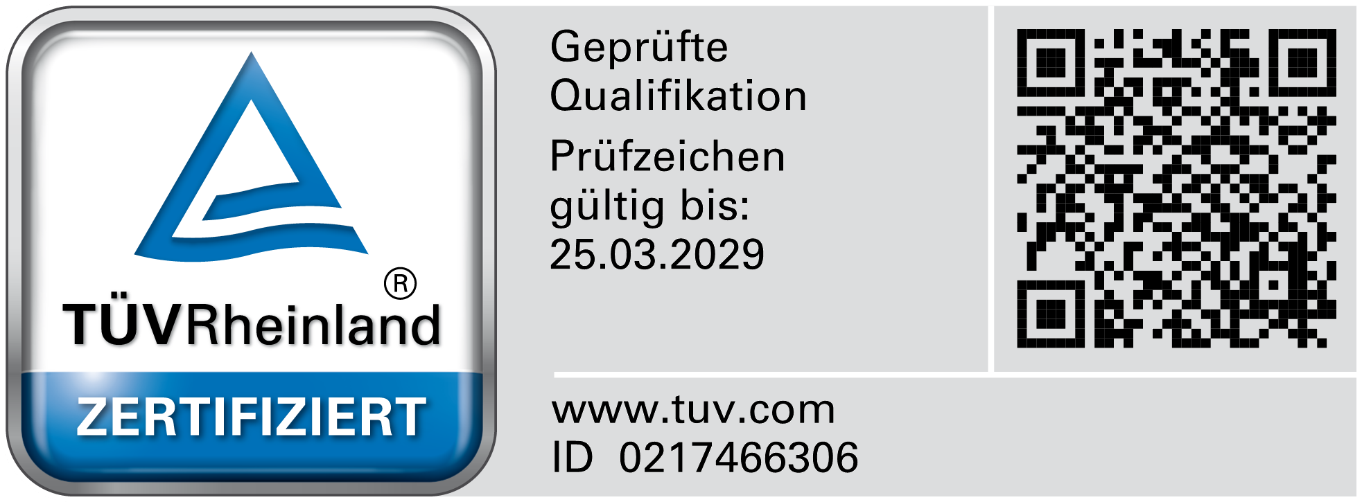 TÜV Rheinland: Qualifikation von Domenico Aita als Projektleiter für die Sanierung von Schimmelpilzschäden